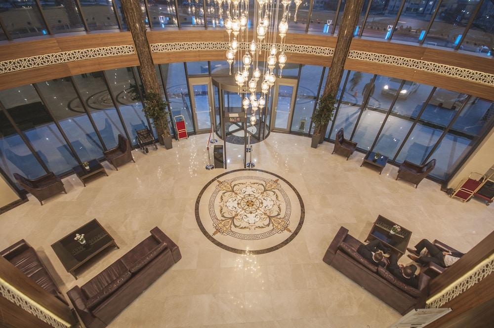 Margi Hotel Edirne Exteriér fotografie Lobby
